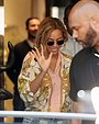 Beyonce Shops In Milan, Italy at Via Montenapoleone