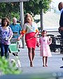 Beyonce and Blue Ivy Walk Around New York City