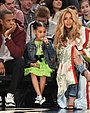 Beyonce, Jay Z, And Blue Ivy At The 2017 All Star Basketball Game